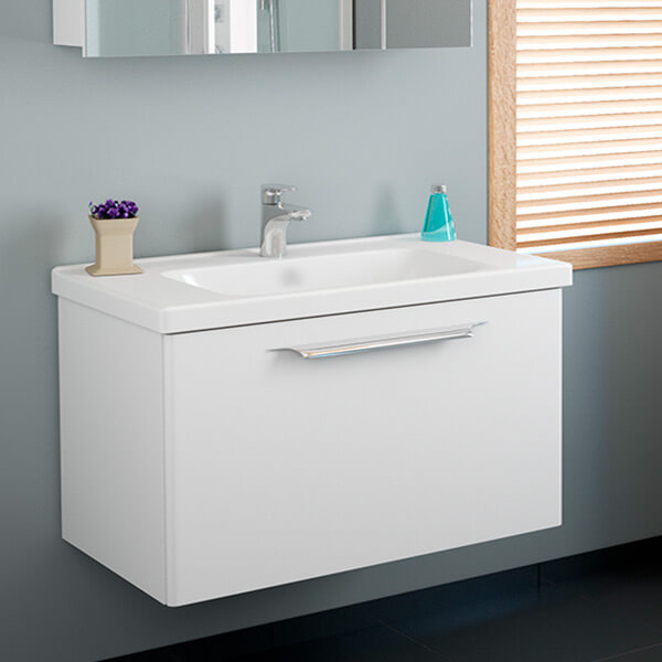 Тумба с раковиной 100 подвесная Lande DIBORG 775217+641259 Тумба с раковиной 100 подвесная Lande DIBORG 775217+641259