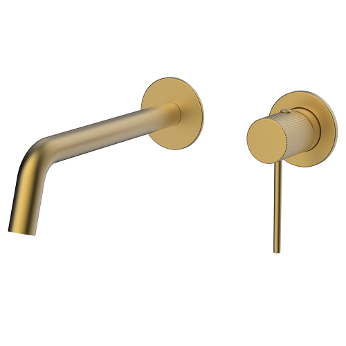 Смеситель для раковины AVS Pulse с внутренней частью, брашированное золото Смеситель для раковины AVS Pulse с внутренней частью, брашированное золото