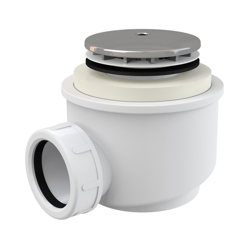 Сифон для поддона Alcaplast A47CR d50 хром