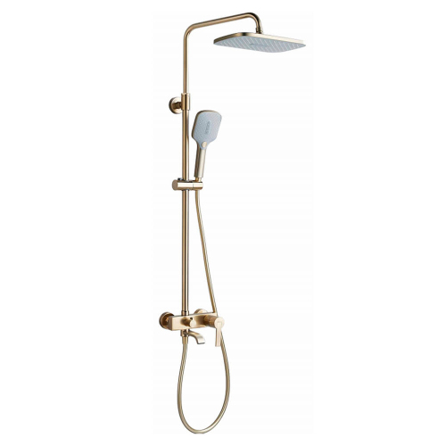 Душевая стойка Maxonor Beauty PL2484-6 золото матовое