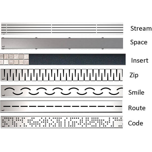 Водоотводящий желоб Modular Wal AlcaPlast APZ23-750 Водоотводящий желоб Modular Wal AlcaPlast APZ23-750