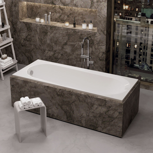 Акриловая ванна Alba Spa Baline 170х70 белая, без ножек Акриловая ванна Alba Spa Baline 170х70 белая, без ножек