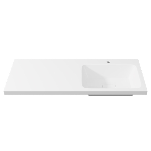 Раковина AVS Прима 120x48 R, белая Раковина AVS Прима 120x48 R, белая