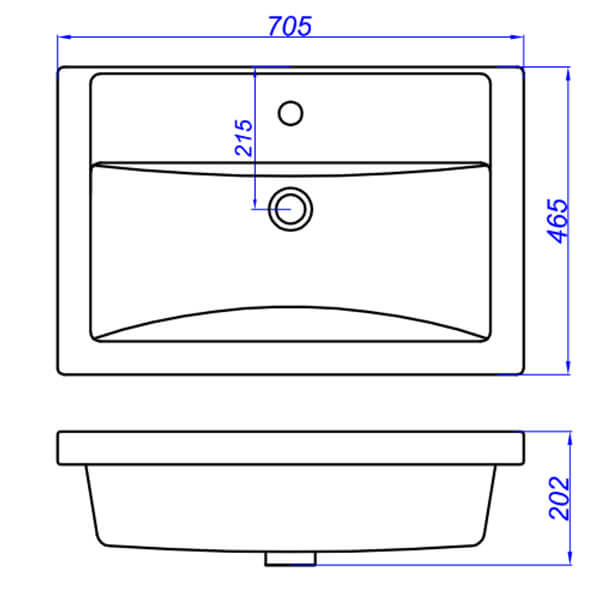 Тумба с раковиной 70 подвесная Манчестер Aqwella MAN01072