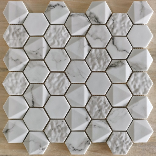 Мозаика Bonaparte Volume White 30x30,3 стеклянная Мозаика Bonaparte Volume White 30x30,3 стеклянная