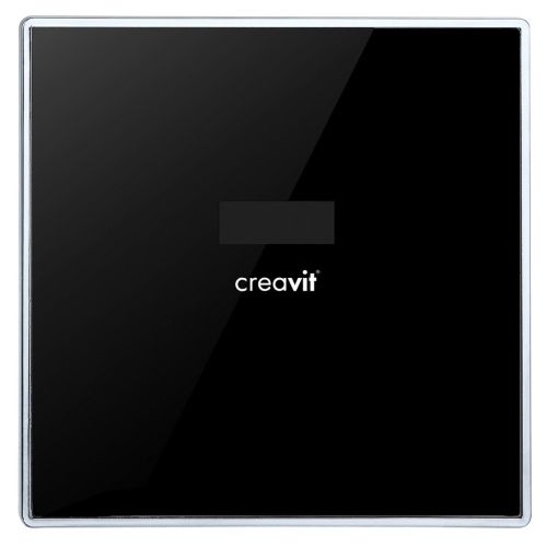 Смывное устройство для писсуара Creavit ES4810 черный/хром