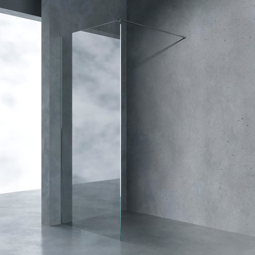 Душевая перегородка AVS Walk In 90 см профиль хром, стекло прозрачное Душевая перегородка AVS Walk In 90 см профиль хром, стекло прозрачное