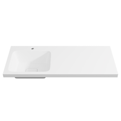 Раковина AVS Прима 110x48 L, белая Раковина AVS Прима 110x48 L, белая