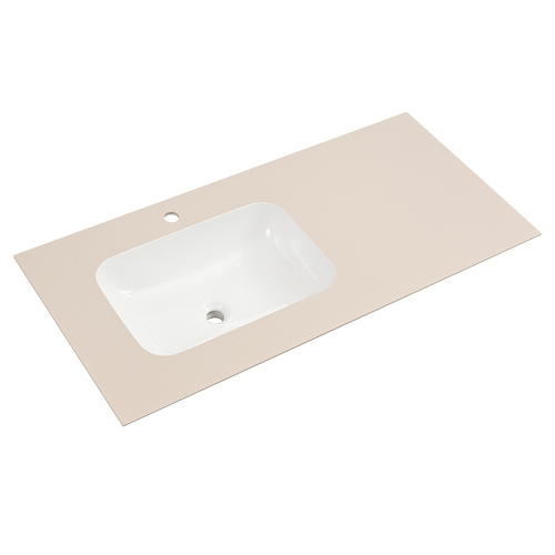 Раковина мебельная AVS Шарм 120x56 L белая/кремовая Раковина мебельная AVS Шарм 120x56 L белая/кремовая