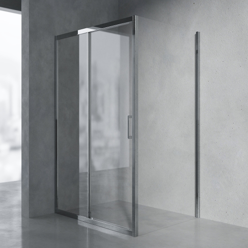 Душевой уголок AVS Квант Квадро 120x100 профиль хром, стекло прозрачное Душевой уголок AVS Квант Квадро 120x100 профиль хром, стекло прозрачное