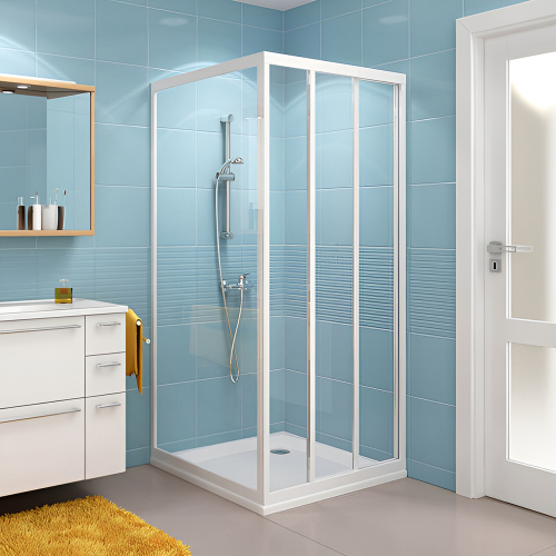 Душой уголок Ravak Supernova 100x80 профиль белый, стекло прозрачное Душой уголок Ravak Supernova 100x80 профиль белый, стекло прозрачное