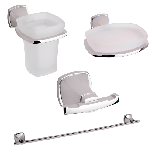 Набор AVS Neo Classic 4в1, хром, с полотенцедержателем 90 см Набор AVS Neo Classic 4в1, хром, с полотенцедержателем 90 см
