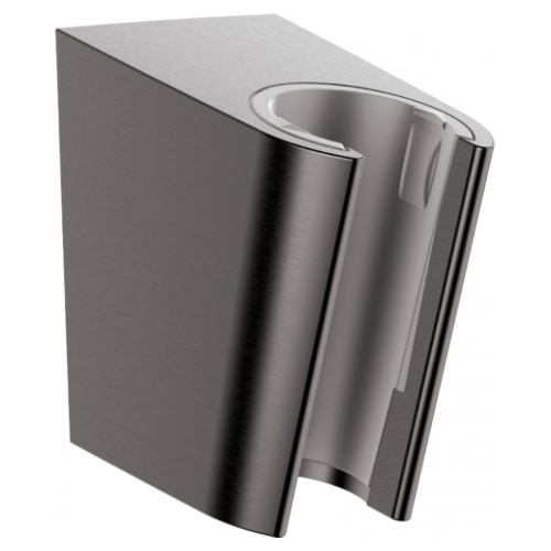 Настенный держатель для душа Hansgrohe Porter S 28331340 черный хром Настенный держатель для душа Hansgrohe Porter S 28331340 черный хром
