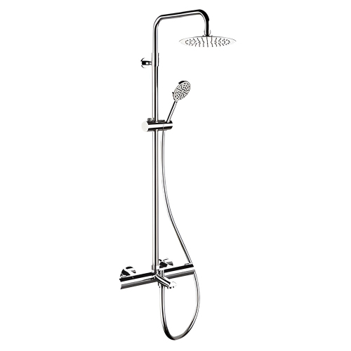 Душевая стойка Remer Elegance EQ34A8MPUFM25 хром Душевая стойка Remer Elegance EQ34A8MPUFM25 хром