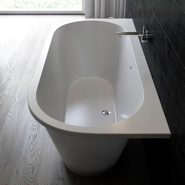 Ванна из искусственного камня HOLBI Galatea 170x80 белая матовая Ванна из искусственного камня HOLBI Galatea 170x80 белая матовая