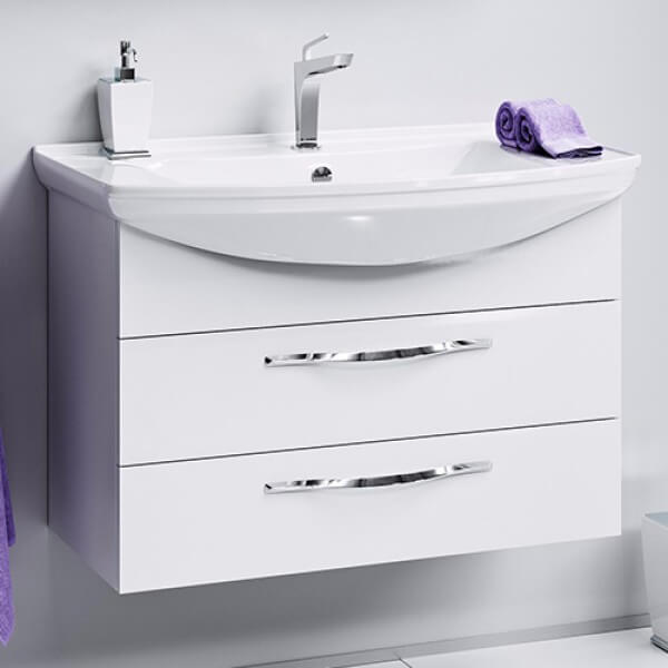 Тумба с раковиной 105 подвесная Аллегро Aqwella Agr.01.10/2 Тумба с раковиной 105 подвесная Аллегро Aqwella Agr.01.10/2