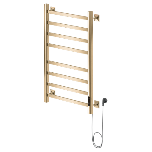 Полотенцесушитель электрический AVS Техно 50x80 матовое золото Полотенцесушитель электрический AVS Техно 50x80 матовое золото