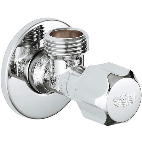 Кран угловой Grohe 22016000 1/2х1/2 Кран угловой Grohe 22016000 1/2х1/2