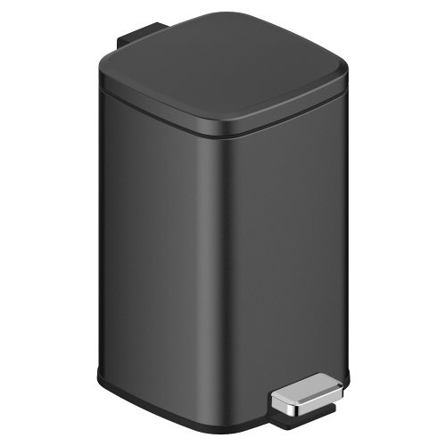 Ведро для мусора AVS Универсал 827-034-MB 12 л, черный матовый Ведро для мусора AVS Универсал 827-034-MB 12 л, черный матовый