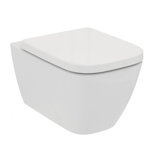Унитаз подвесной Ideal Standard I.Life B T461401+T468301 безободковый с микролифтом