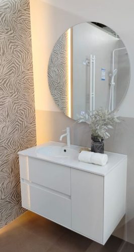 Тумба 900 подвес 2ящ+1 дв + Раковина 03 Эмаль Белый гл ВЕРНИСАЖ AVS Тумба 900 подвес 2ящ+1 дв + Раковина 03 Эмаль Белый гл ВЕРНИСАЖ AVS