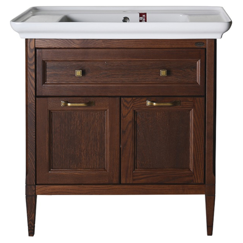 Тумба с раковиной ASB-Woodline Гранда 85 антикварный орех Тумба с раковиной ASB-Woodline Гранда 85 антикварный орех