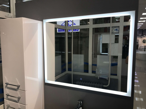 Зеркало с подсветкой AVS Селигер 100х80 см Зеркало с подсветкой AVS Селигер 100х80 см