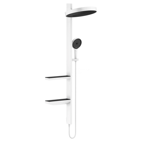Душевая стойка Hansgrohe Rainfinity Showerpipe 26842700 белый матовый Душевая стойка Hansgrohe Rainfinity Showerpipe 26842700 белый матовый
