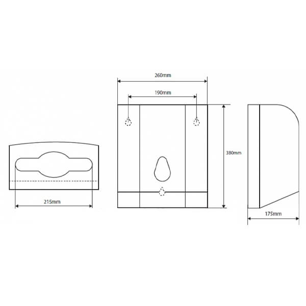 Диспенсер бумажных полотенец Hotel Bemeta 121103106 Диспенсер бумажных полотенец Hotel Bemeta 121103106