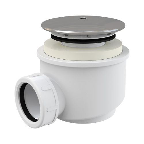 Сифон для поддона Alcaplast A47CR d60 хром