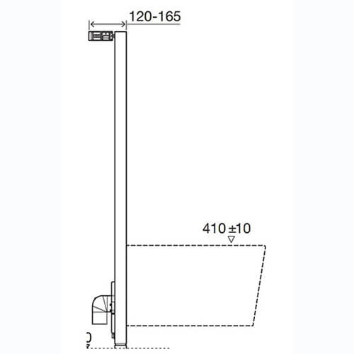 Инсталляция для биде Easy Oli 136078 Инсталляция для биде Easy Oli 136078