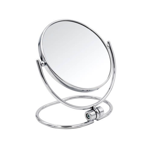 Зеркало косметическое настольное Merida 3х-увеличение хром Зеркало косметическое настольное Merida 3х-увеличение хром