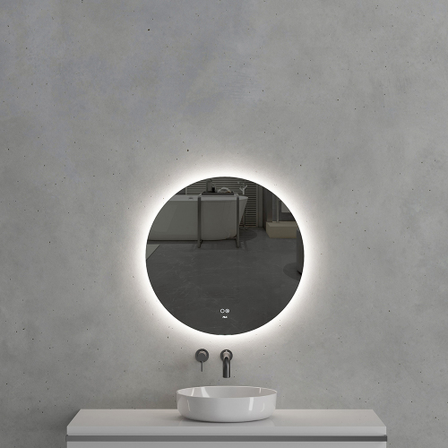 Зеркало с подсветкой AVS Лангано 65x65 см, антипар Зеркало с подсветкой AVS Лангано 65x65 см, антипар