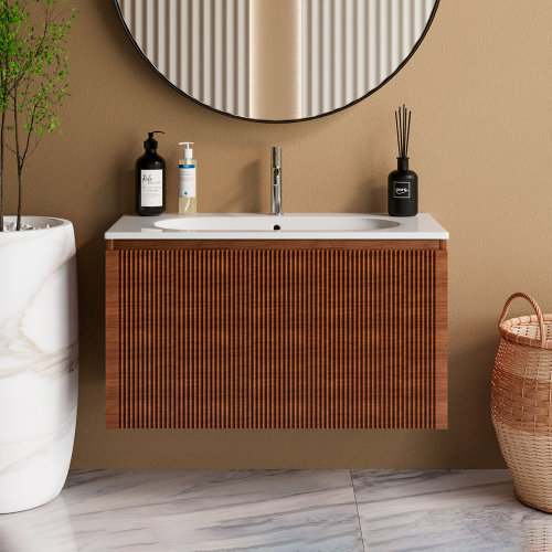 Тумба с раковиной AVS Форте 90 дуб Тумба с раковиной AVS Форте 90 дуб