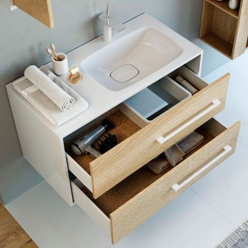 Тумба с раковиной 90 подвесная Miami Aqwella Mai.01.09/R Тумба с раковиной 90 подвесная Miami Aqwella Mai.01.09/R