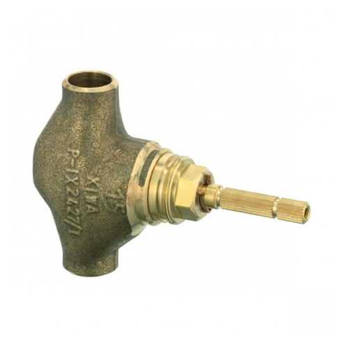 Внутренняя часть запорного вентил... Внутренняя часть запорного вентил...