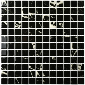 Мозаика Bonaparte Mia Black 30x30 стеклянная