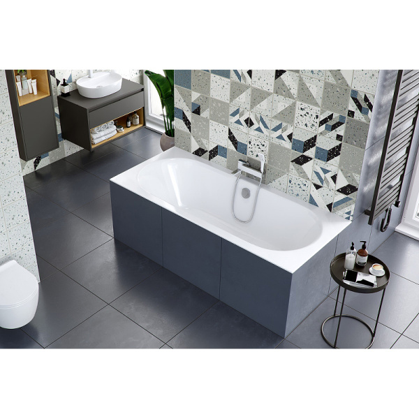 Акриловая ванна Excellent Oceana Slim 170x75 белая, без каркаса Акриловая ванна Excellent Oceana Slim 170x75 белая, без каркаса