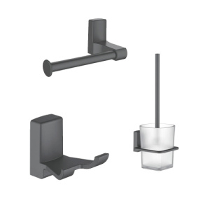 Набор Accoona 125AT графит Бумагодержатель открытый+Ершик+Крючок