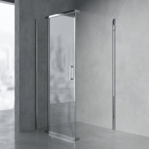 Душевой уголок AVS Фаворит 100x100 профиль хром, стекло прозрачное