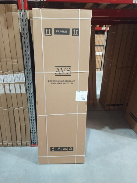 Душевая дверь в нишу AVS Вектор 120 профиль черный матовый, стекло прозрачное Душевая дверь в нишу AVS Вектор 120 профиль черный матовый, стекло прозрачное