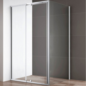 Душевой уголок Cezares Variante VARIANTE-AH-1-110/120-100-C-Cr 110-120x100 профиль хром, прозрачное стекло