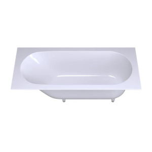 Ванна из искусственного камня Umy Home Lofo Gelcoat 180x80 белая