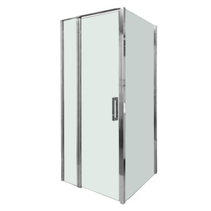 Душевой уголок AVS Ультра 100x90 профиль хром, стекло прозрачное