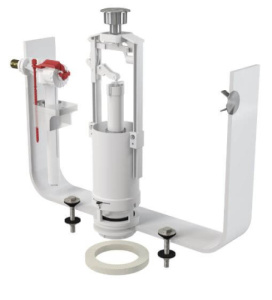 Арматура для унитаза 3/8 стоп кнопка металл Alcaplast SA2000K