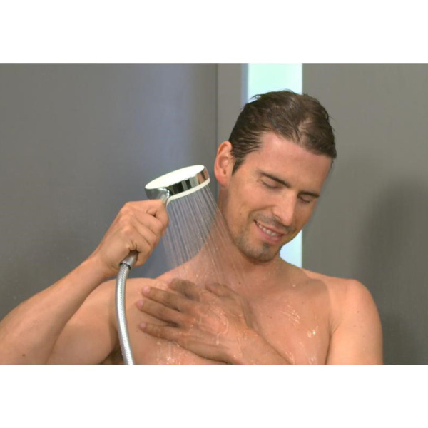 Душевая лейка Hansgrohe Crometta EcoSmart 26333400 хром Душевая лейка Hansgrohe Crometta EcoSmart 26333400 хром