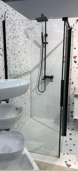 Душевой уголок BelBagno Acqua ACQUA-AH-1-120/90-C-NERO 120х90 профиль черный, прозрачное стекло Душевой уголок BelBagno Acqua ACQUA-AH-1-120/90-C-NERO 120х90 профиль черный, прозрачное стекло