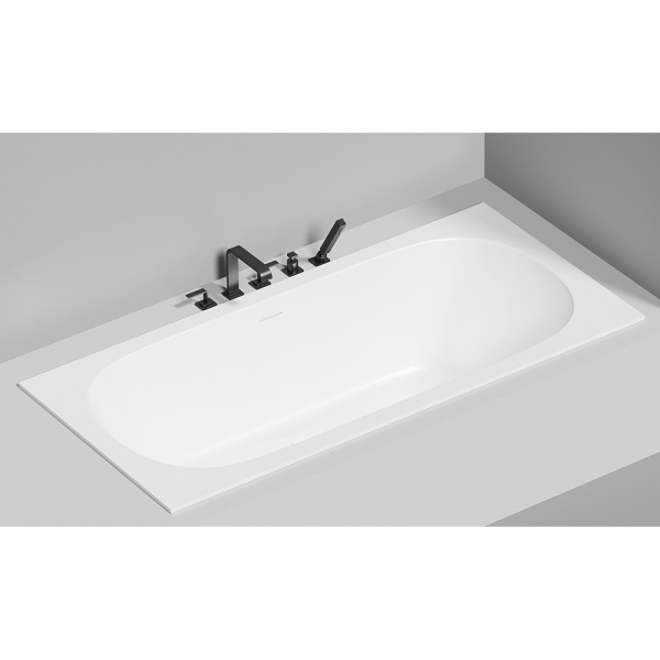 Ванна из искусственного камня Salini Ornella Axis KIT S-Sense 170x70 белая с ножками Ванна из искусственного камня Salini Ornella Axis KIT S-Sense 170x70 белая с ножками