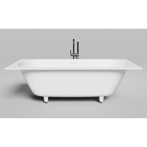 Ванна из искусственного камня Salini Ornella Axis KIT S-Sense 170x70 белая с ножками Ванна из искусственного камня Salini Ornella Axis KIT S-Sense 170x70 белая с ножками