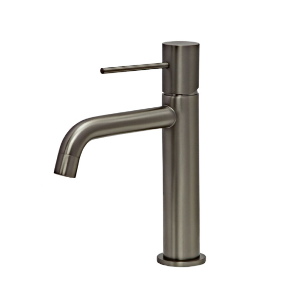 Смеситель для раковины AVS Slimmer оружейная сталь